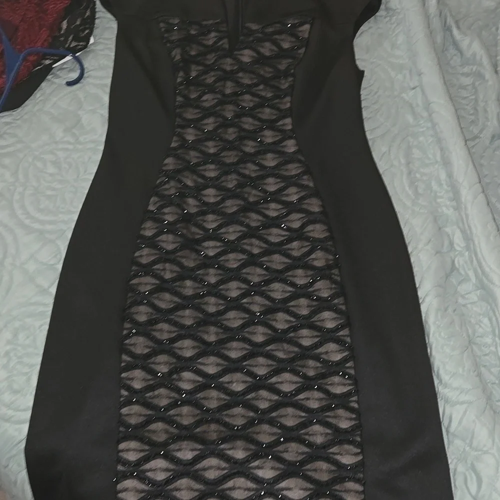 Womens Connected Apparel Black Dress Size 10
